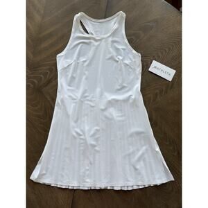 Athleta UPF 40+ Pleated Dress Size Medium Pickleball Tennis Golf Active Wear